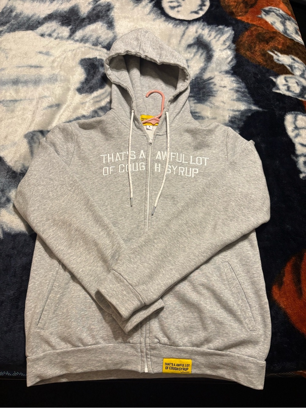 That’s an awful lot of cough syrup ALOCS zip up hoodie